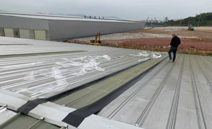 陆丰厂房屋面防水维修案例